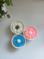 Daisy Flower Candle