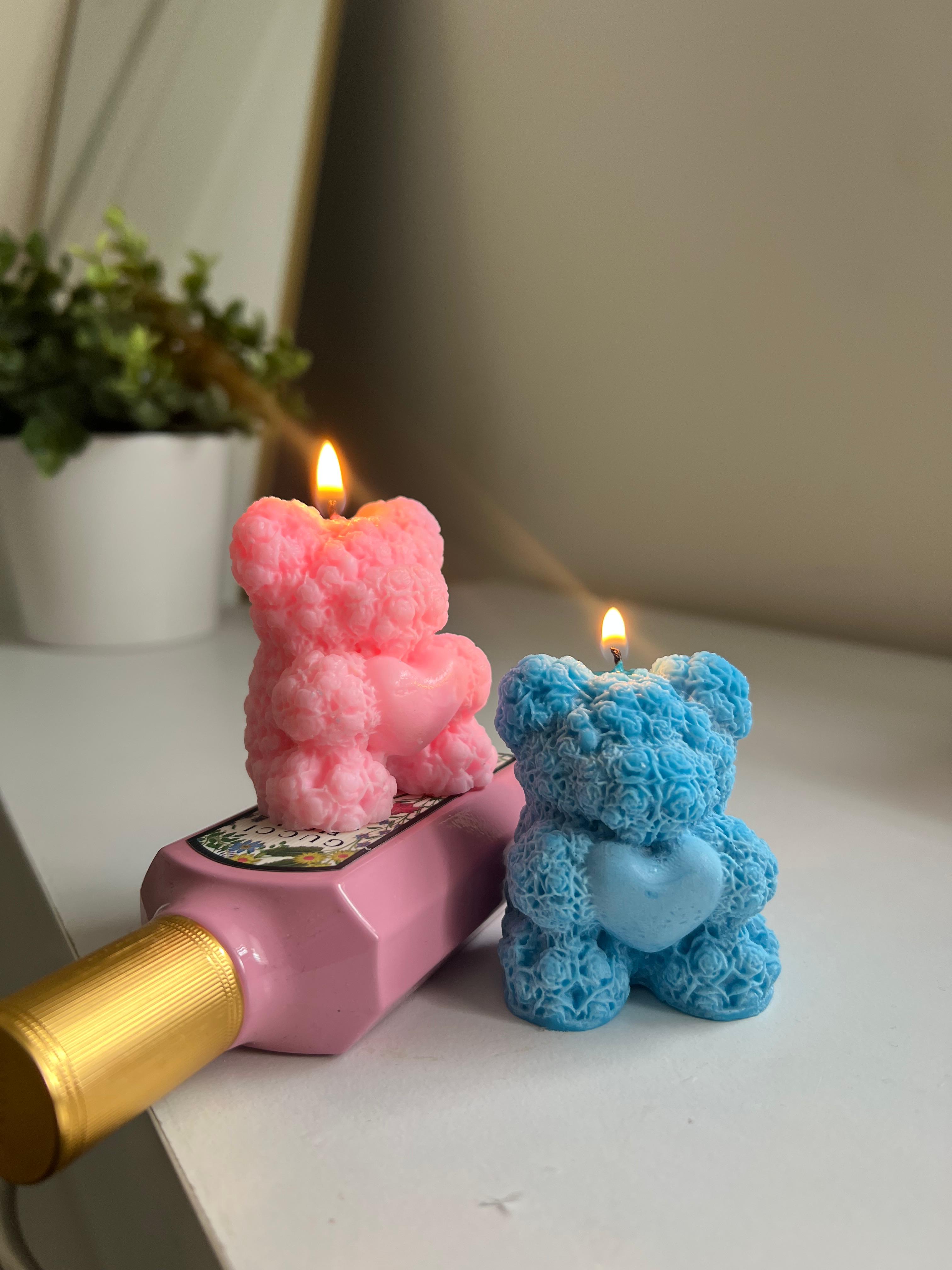 Teddy Candle