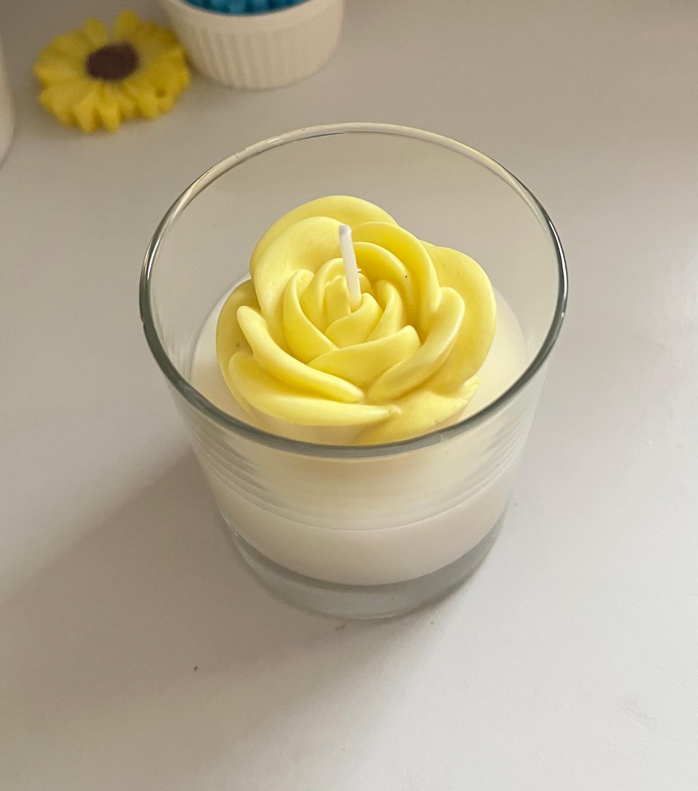 Rose Jar Candle