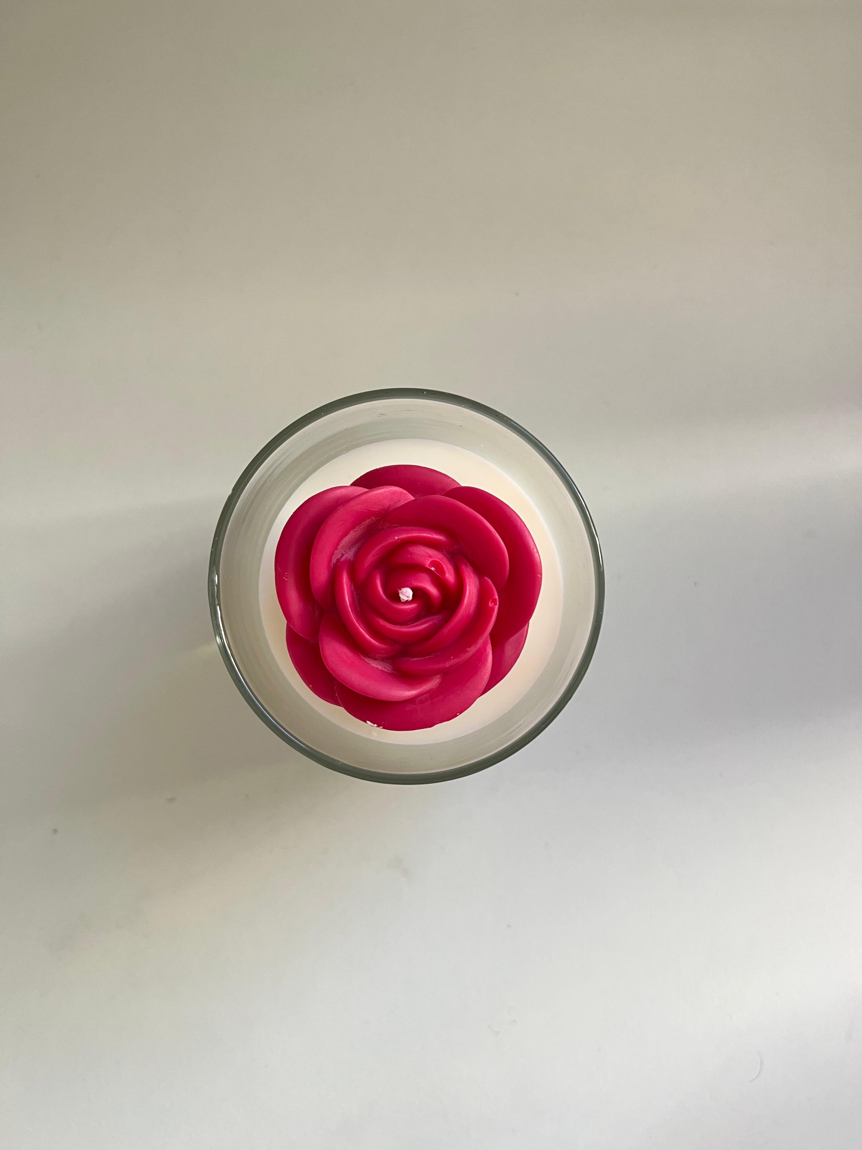 Rose Jar Candle