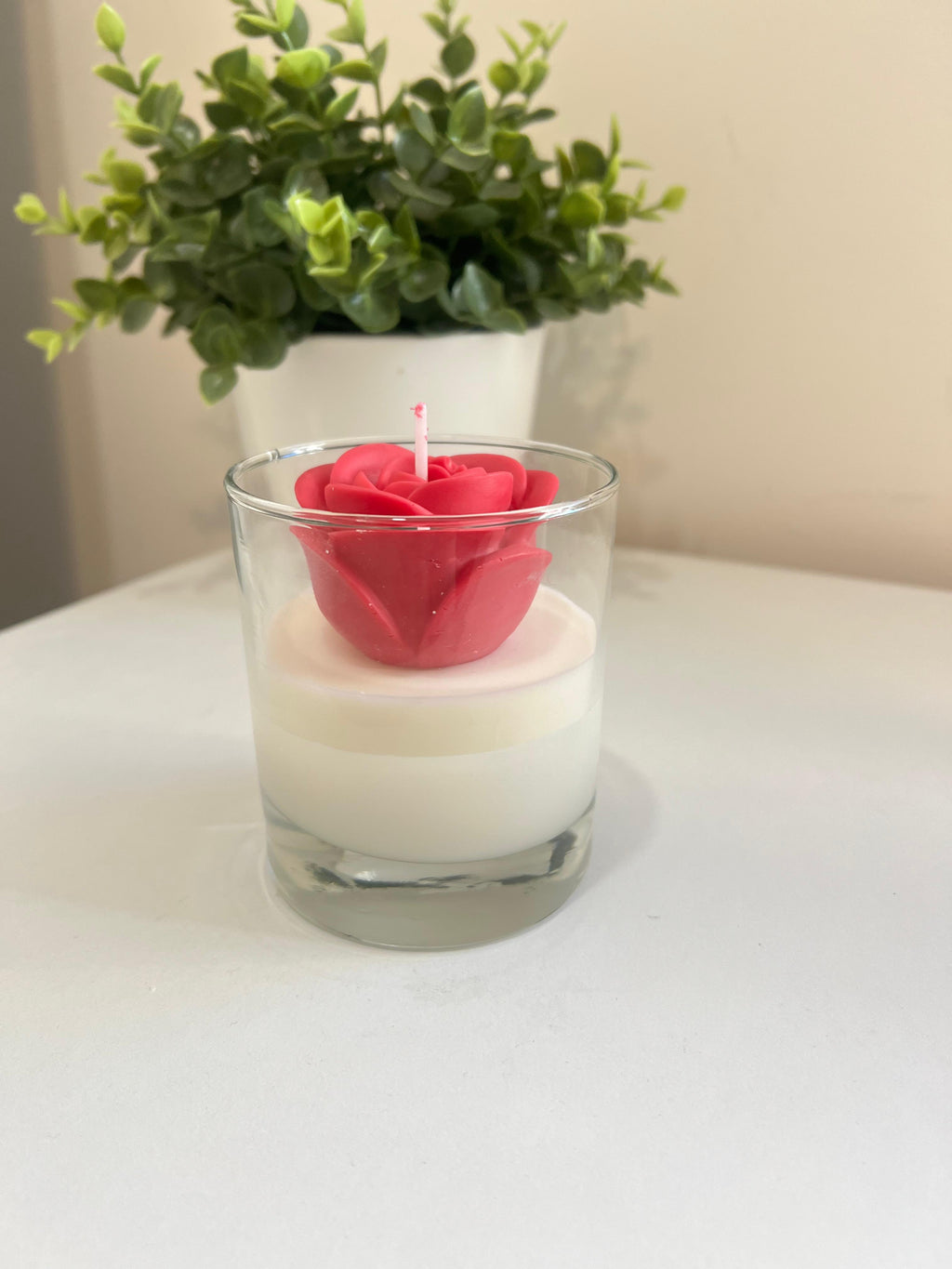 Rose Jar Candle