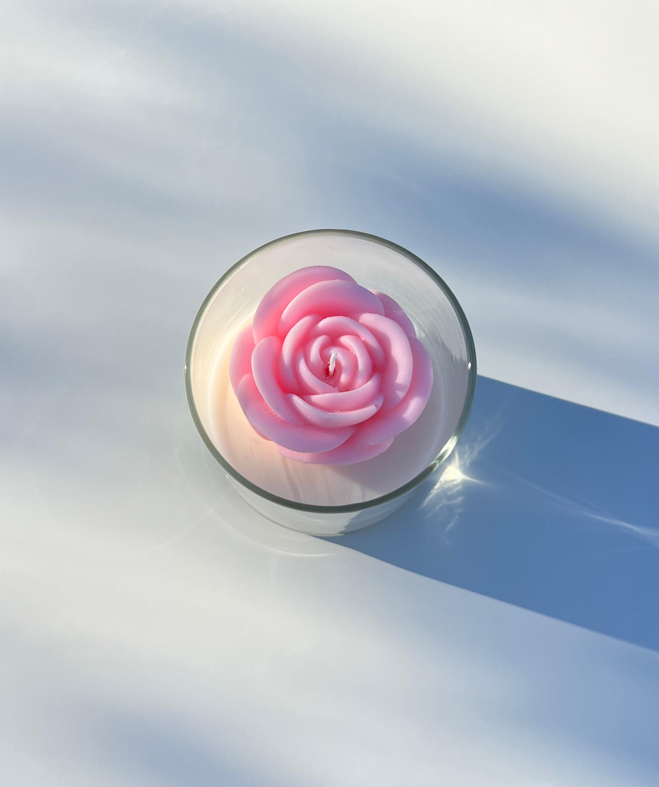 Rose Jar Candle