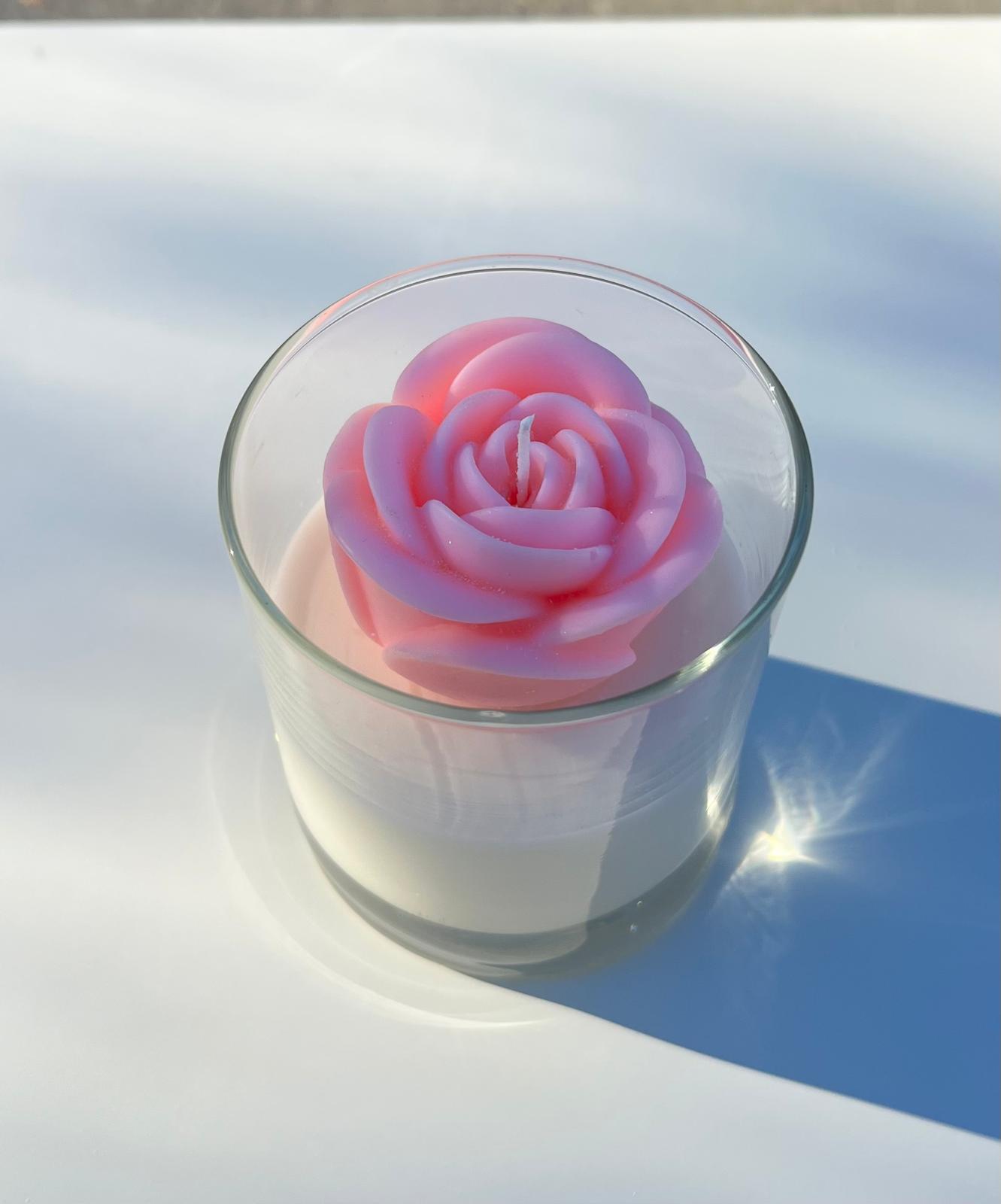 Rose Jar Candle