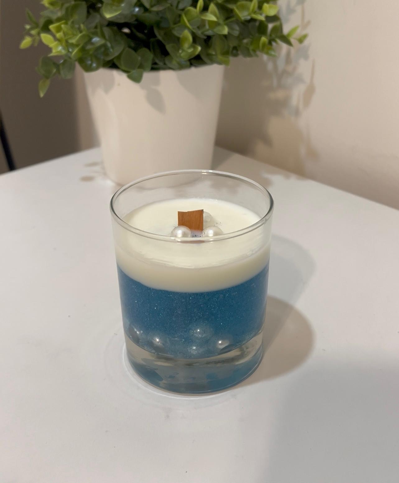 Pearl Sparkle Candle