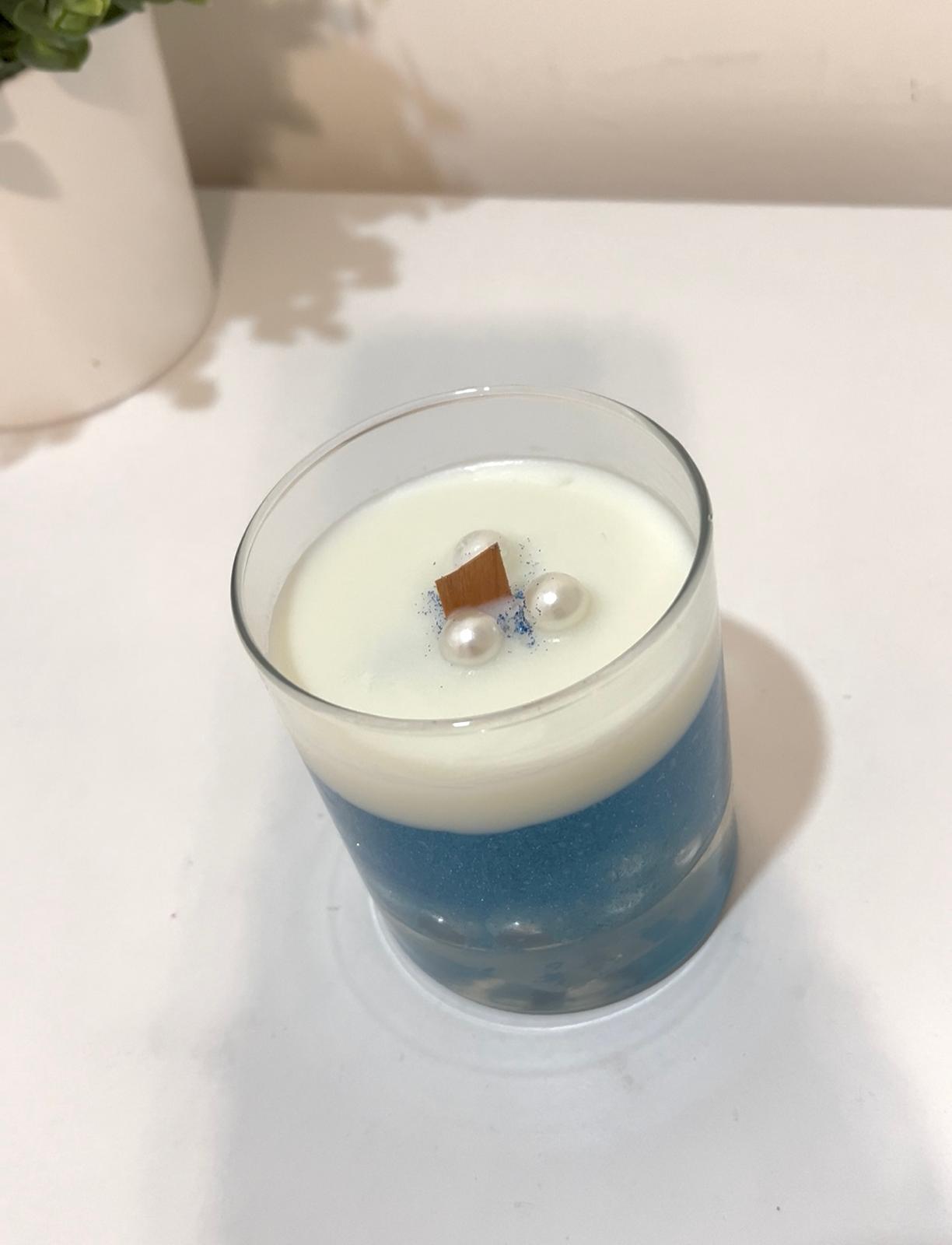 Pearl Sparkle Candle