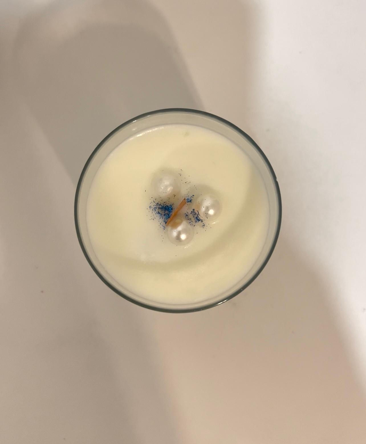Pearl Sparkle Candle